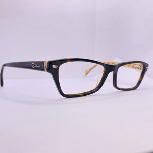 Ray-Ban Eyeglasses Frames RB 5256 5057 52 [] 16 135 Havana Tortoise Logo Txt